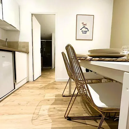L'esprit Beige Falaise ~ Gare St Roch ~ Free Parking דירה אמיינס